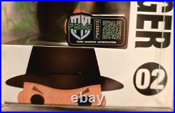 Robert Englund Signed Quoted Funko Pop 02 Freddy Krueger Nightmare on Elm Street
