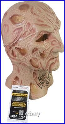 Robert Englund signed Mask Freddy Krueger A Nightmare on Elm Street