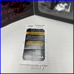 SIGNED JSA COA Neca A Nightmare On Elm Street Freddy Krueger Figure Englund