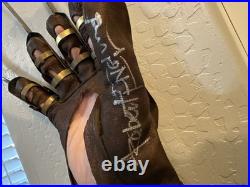 Signed by Robert Englund Freddy Glove Replica From Nightmare On Elm Street Signed by Robert Englund Freddy Glove Replica From Nightmare On Elm Street