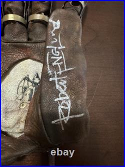 Signed by Robert Englund Freddy Glove Replica From Nightmare On Elm Street Signed by Robert Englund Freddy Glove Replica From Nightmare On Elm Street