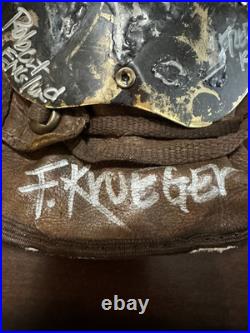 Signed by Robert Englund Freddy Glove Replica From Nightmare On Elm Street Signed by Robert Englund Freddy Glove Replica From Nightmare On Elm Street