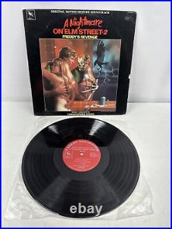 Soundtrack Lp A Nightmare On Elm Street 2 Freddy's Revenge Rare 1986 Original