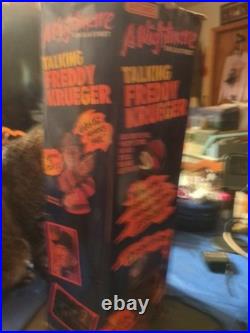 Talking Freddy Krueger a Nightmare On Elm Street 1989 Vintage with Box