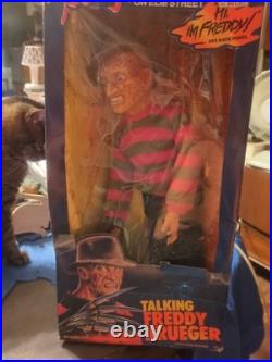 Talking Freddy Krueger a Nightmare On Elm Street 1989 Vintage with Box
