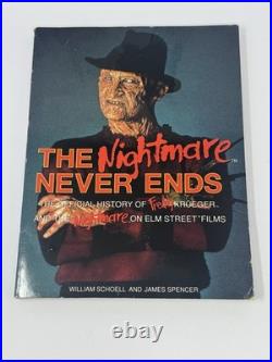 The Nightmare Never Ends Freddy Krueger Nightmare On Elm Street Book