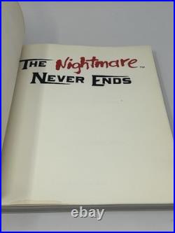 The Nightmare Never Ends Freddy Krueger Nightmare On Elm Street Book