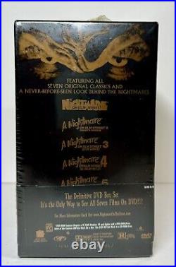 The Nightmare On Elm Street Collection DVD Box Set New Factory Sealed Oop Rare R