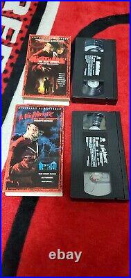 The Nightmare on Elm Street Collection VHS 1999 7-Tapes 2 Brand new OOP Look