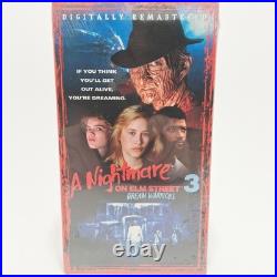 The Nightmare on Elm Street Collection VHS 7 Tapes-Box Set Freddy Krueger New