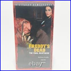 The Nightmare on Elm Street Collection VHS 7 Tapes-Box Set Freddy Krueger New