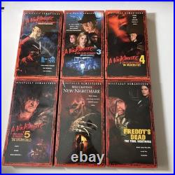 The Nightmare on Elm Street Collection VHS Box Set 1999 Horror 2-7 SEALED LOT The Nightmare on Elm Street Collection VHS Box Set 1999 Horror 2-7 SEALED LOT