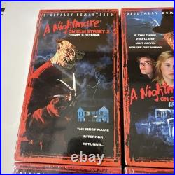 The Nightmare on Elm Street Collection VHS Box Set 1999 Horror 2-7 SEALED LOT The Nightmare on Elm Street Collection VHS Box Set 1999 Horror 2-7 SEALED LOT