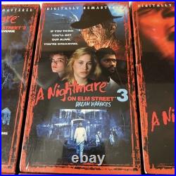 The Nightmare on Elm Street Collection VHS Box Set 1999 Horror 2-7 SEALED LOT The Nightmare on Elm Street Collection VHS Box Set 1999 Horror 2-7 SEALED LOT