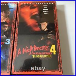 The Nightmare on Elm Street Collection VHS Box Set 1999 Horror 2-7 SEALED LOT The Nightmare on Elm Street Collection VHS Box Set 1999 Horror 2-7 SEALED LOT