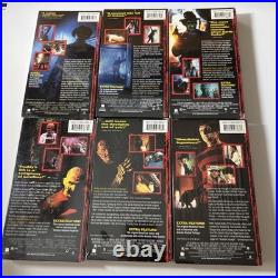 The Nightmare on Elm Street Collection VHS Box Set 1999 Horror 2-7 SEALED LOT The Nightmare on Elm Street Collection VHS Box Set 1999 Horror 2-7 SEALED LOT