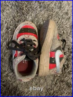 Toddler Nike Air Force 1 Freddy Krueger Nightmare On Elm Street Sneakers