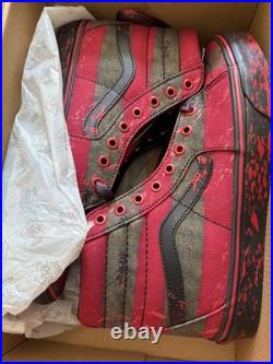 VANS House of Terror x Sk8-High the Nightmare On Elm Street Size US 9.5 New