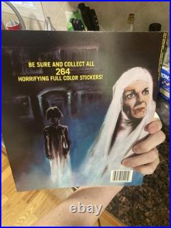 VINTAGE 1984 A NIGHTMARE ON ELM STREET STICKER PACKS 6 STICKERS INSIDE x23 wow