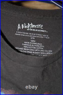 VINTAGE Nightmare on Elm Street 4 The Dream Master Long Sleeve Medium Shirt