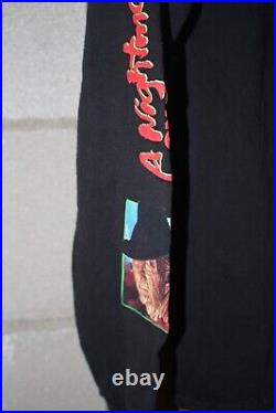 VINTAGE Nightmare on Elm Street 4 The Dream Master Long Sleeve Medium Shirt