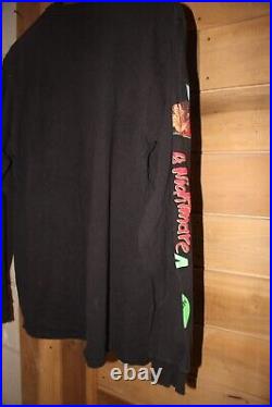 VINTAGE Nightmare on Elm Street 4 The Dream Master Long Sleeve Medium Shirt