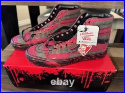 Vans House Of Terror Nightmare On Elm Street Horror Freddy Krueger 9.5 M/11 W US