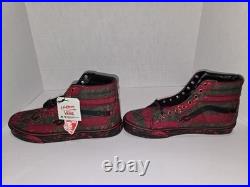 Vans Sk8-Hi House of Terror 10.5 Nightmare on Elm Street Red/Black VN0A4U3CZV1