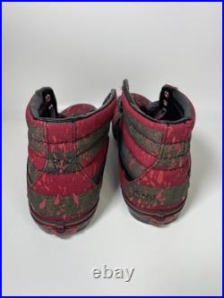 Vans X A Nightmare on Elm Street Freddy Shoes Men's SIZE 11 FANTASTIC CONDITION