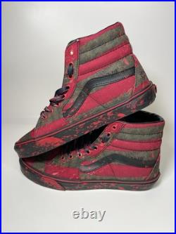 Vans X A Nightmare on Elm Street Freddy Shoes Men's SIZE 11 FANTASTIC CONDITION