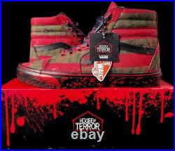 Vans x Freddy Krueger? House Of Terror Sk8-Hi Mens 13 Nightmare On Elm Street