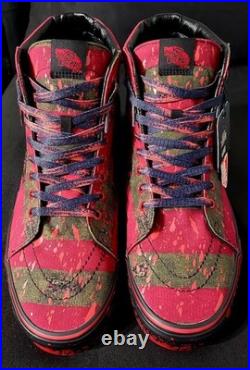 Vans x Freddy Krueger? House Of Terror Sk8-Hi Mens 13 Nightmare On Elm Street Vans x Freddy Krueger? House Of Terror Sk8-Hi Mens 13 Nightmare On Elm Street