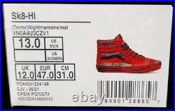 Vans x Freddy Krueger? House Of Terror Sk8-Hi Mens 13 Nightmare On Elm Street