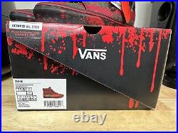 Vans x Horror Sk8-HI Freddy Krueger Nightmare On Elm Street Men's Size 11 NEW