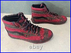 Vans x Nightmare on Elm Street House of Terror SK8-HI Shoes Men's Size US 8.5