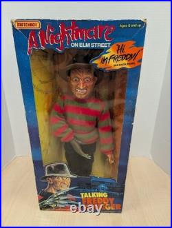 Vintage 18 Freddy Krueger Nightmare On Elm Street Pull String Talking Doll 1989