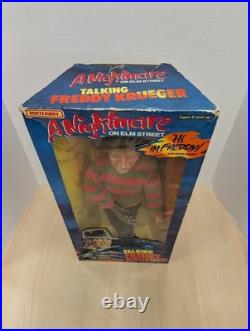 Vintage 18 Freddy Krueger Nightmare On Elm Street Pull String Talking Doll 1989