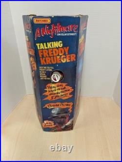 Vintage 18 Freddy Krueger Nightmare On Elm Street Pull String Talking Doll 1989