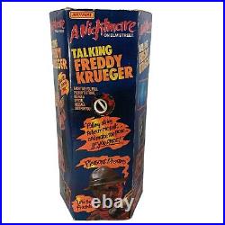 Vintage 18 Freddy Krueger Nightmare On Elm Street Pull String Talking Doll 1989