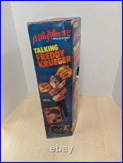 Vintage 18 Freddy Krueger Nightmare On Elm Street Pull String Talking Doll 1989