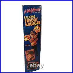 Vintage 18 Freddy Krueger Nightmare On Elm Street Pull String Talking Doll 1989