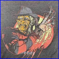 Vintage 1988 Nightmare on Elm Street 4 The Dream Master Freddy Krueger T-Shirt