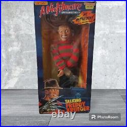 Vintage 1989 A Nightmare on Elm Street Freddy Krueger WORKING