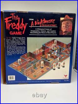 Vintage 1989 Nightmare on Elm Street The Freddy Krueger Board Game