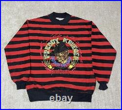 Vintage 80s Freddy Krueger Bad Boys Fan Club Nightmare On Elm Street Sweatshirt