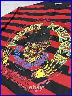 Vintage 80s Freddy Krueger Bad Boys Fan Club Nightmare On Elm Street Sweatshirt