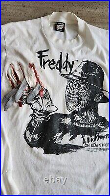 Vintage 90s Freddy Krueger A Nightmare On Elm Street Movie Promo Horror RARE