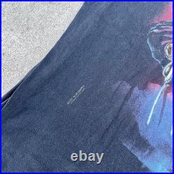 Vintage 90s Freddy Krueger Shirt Nightmare On Elm Street Blue Grape XL 23x27