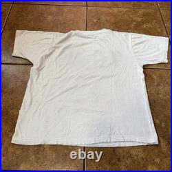 Vintage 90s Nightmare On Elm Street 2 Freddys Back Tshirt Sz XL Made USA White