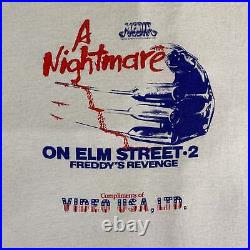 Vintage A Nightmare On Elm Street 2 Freddy's Revenge T-Shirt